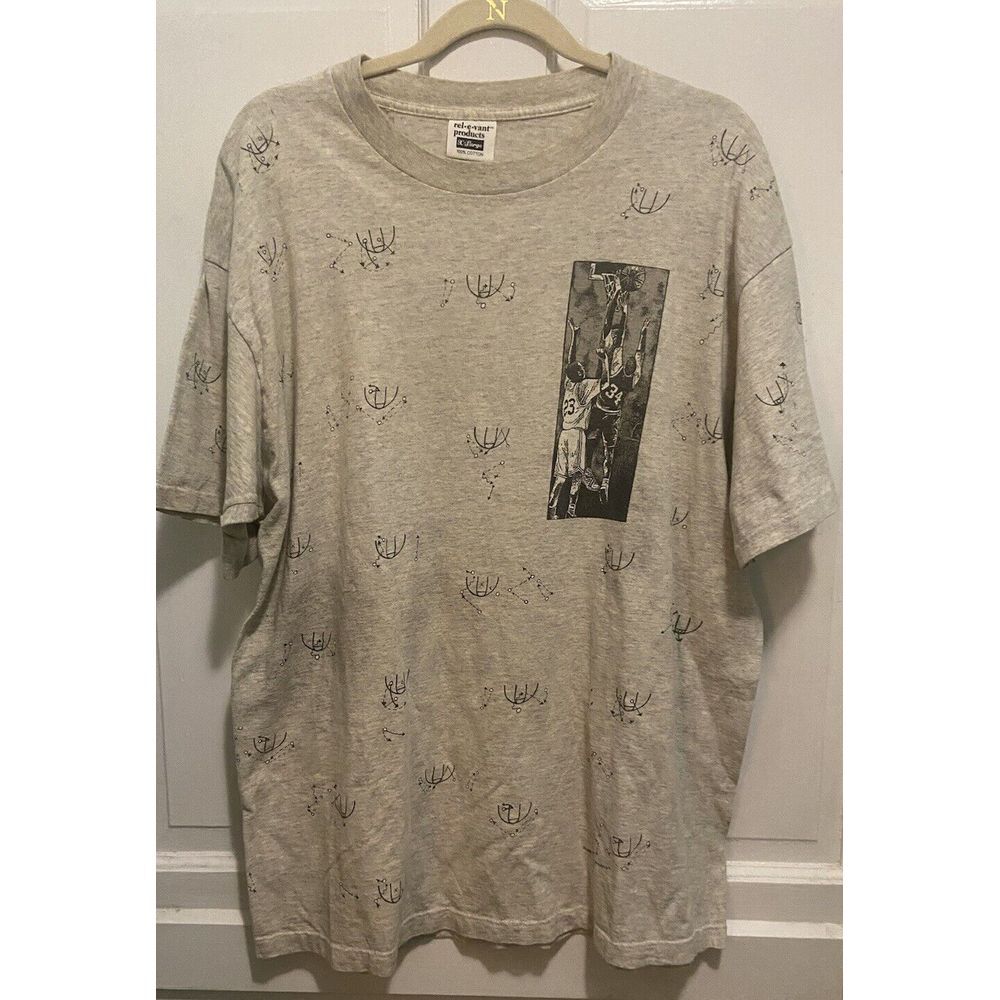 Vintage Nike Men's Basketball T-Shirt Single Stitch Y2K Size XL Extra Large SS - Picture 1 of 2